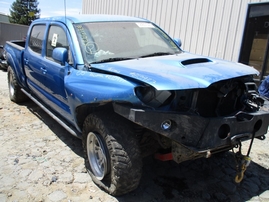2005 TOYOTA TACOMA TRD SPORT BLUE 4.0L AT 4WD LONG BED CREW CAB Z15977